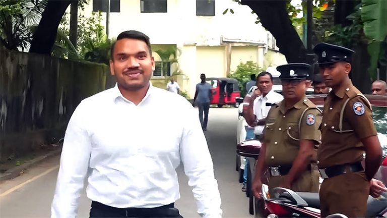 Namal Rajapaksa Claims Imminent Arrest Over Krish Deal
